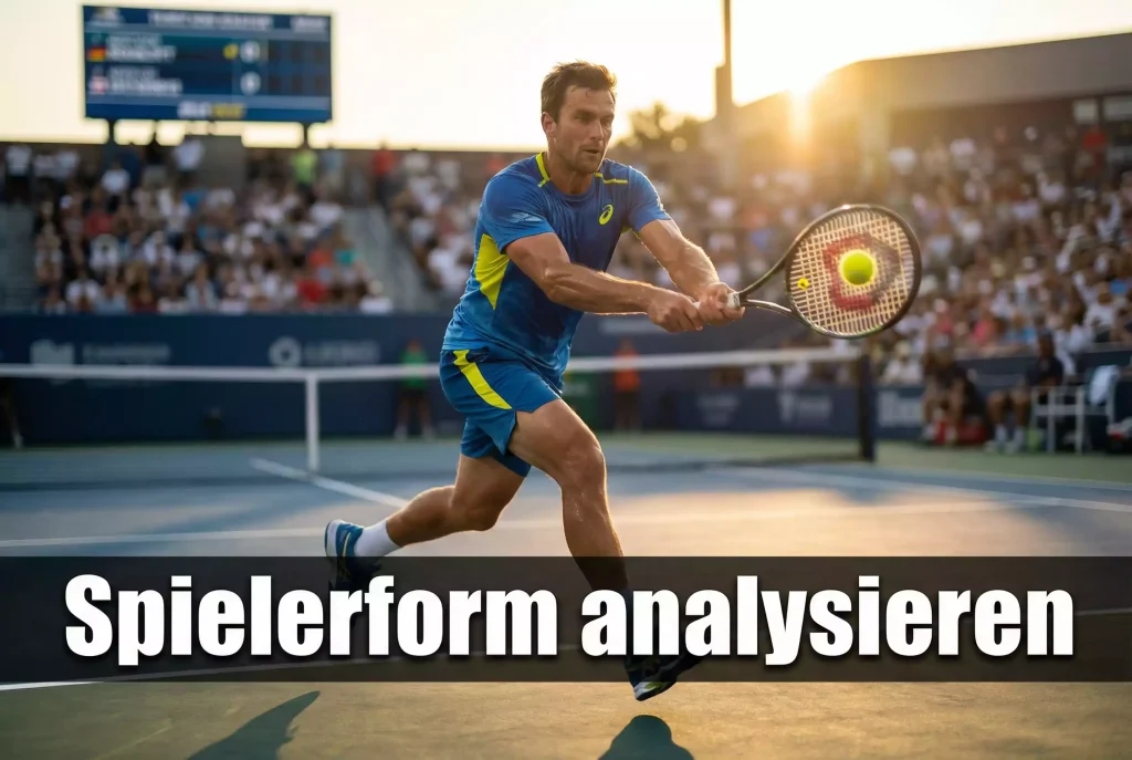 Spielerform im Tennis analysieren Formkurve und Leistungstrends