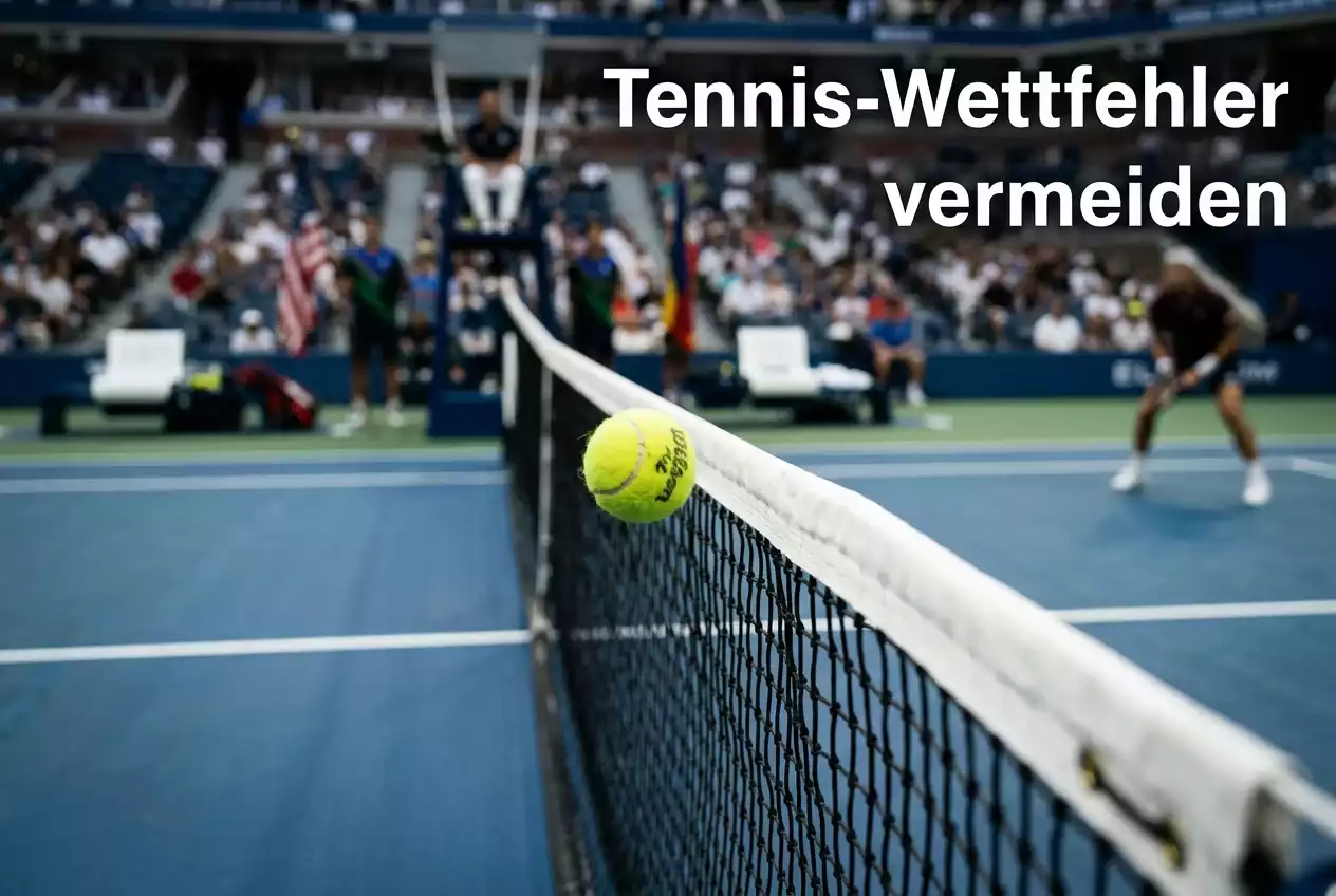 Die 10 häufigsten Tennis Wettfehler vermeiden
